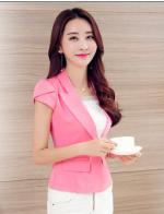 พรีออเดอร์ เสื้อสูท แขนสั้น ใส่ทำงาน สี ดำ ฟ้า ขาว ชมพู พรีออเดอร์ เสื้อสูท แขนสั้น ใส่ทำงาน สี ดำ ฟ้า ขาว ชมพู