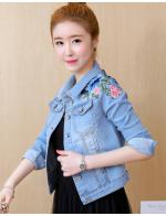 พรีออเดอร์ เสื้อคลุมยีนส์ ตัวยาว สียีนส์  พรีออเดอร์ เสื้อคลุมยีนส์ ตัวยาว สียีนส์