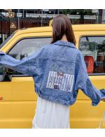 พรีออเดอร์ เสื้อคลุมยีนส์ ตัวยาว สียีนส์  พรีออเดอร์ เสื้อคลุมยีนส์ ตัวยาว สียีนส์