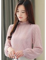 พรีออเดอร์ เสื้อแฟชั่น แขนยาว เสื้อออกงาน ราตรี ใส่ไปงานแต่ง เสื้อชีฟอง จั๊มแขน และคอ สี ืชมพู ขาว พรีออเดอร์ เสื้อแฟชั่น แขนยาว เสื้อออกงาน ราตรี ใส่ไปงานแต่ง เสื้อชีฟอง จั๊มแขน และคอ สี ืชมพู ขาว